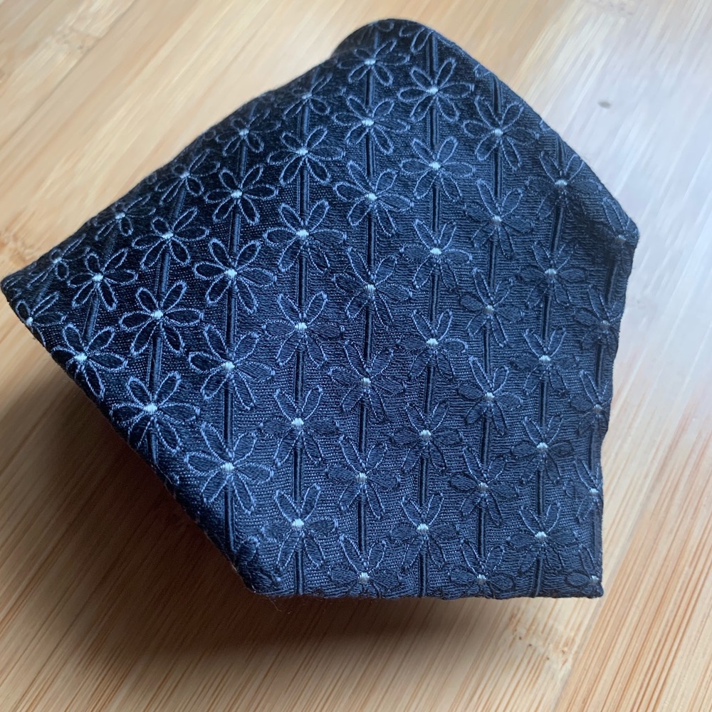 Dark blue Hugo Boss tie